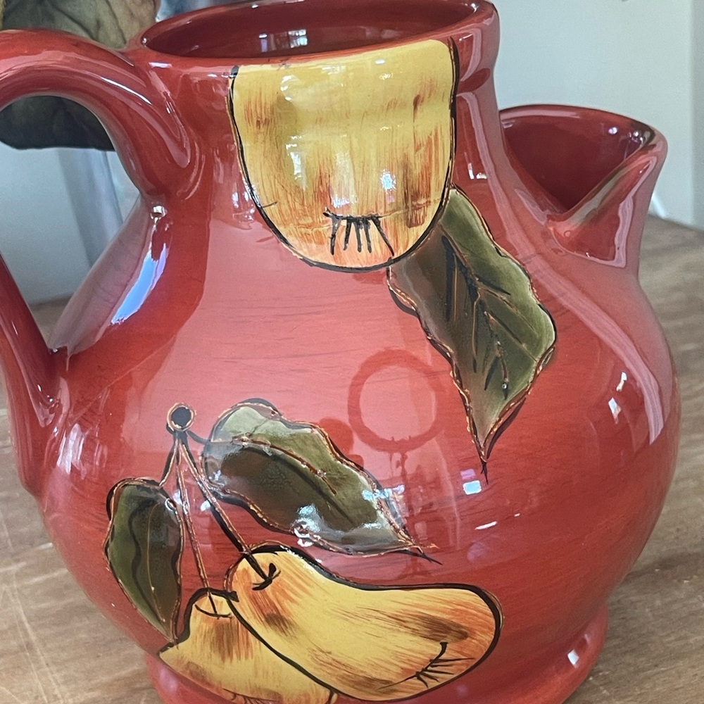 Ambiance Collection “Orchard” Pitcher - Picture 2 of 4